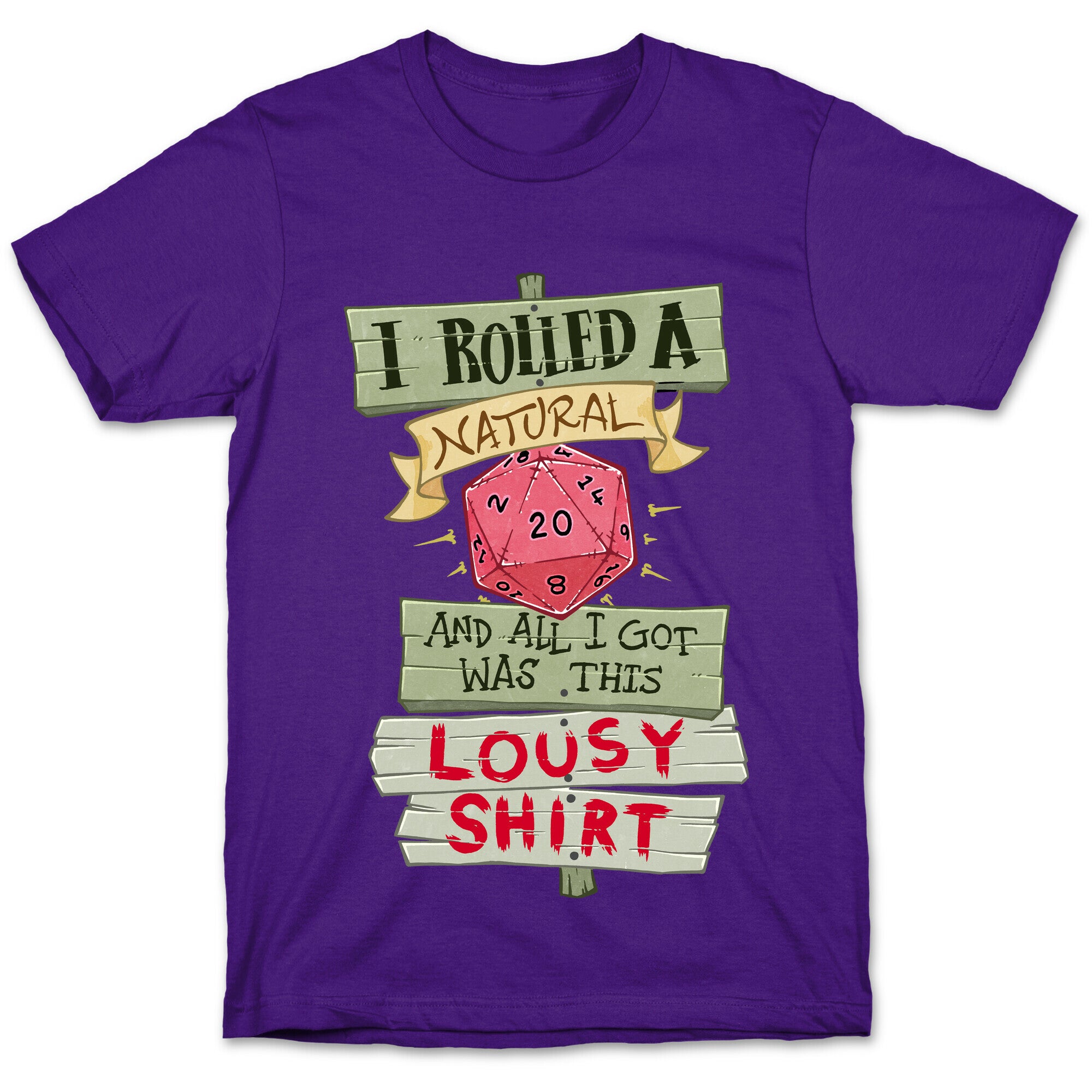 I Rolled A 20 And All I Got Was This Lousy Shirt T-Shirt